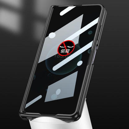 For Honor Magic V2 GKK Integrated Magnetic Folding Phantom Privacy Phone Case(Gold) - Honor Cases by GKK | Online Shopping UK | buy2fix