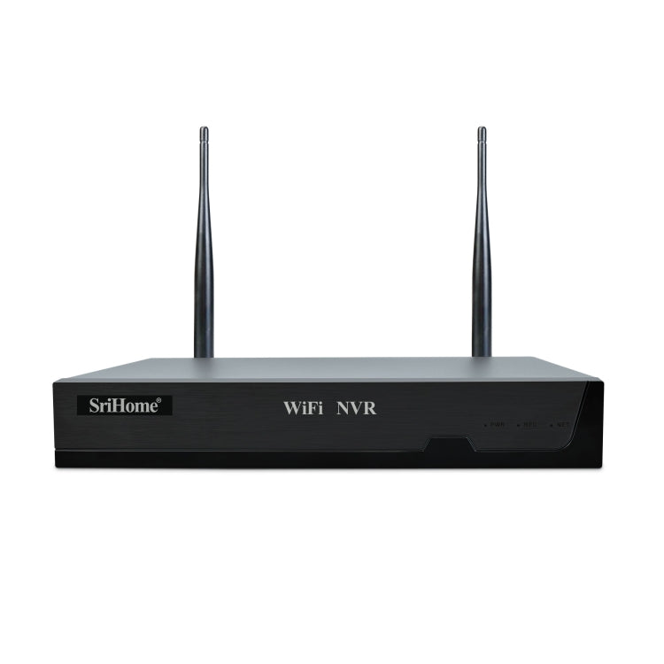 SriHome NVS001E-IPC056 Ultra HD 4 Channel WiFi Network Video Recorder Set(EU Plug) - Video Recorder Kit by SriHome | Online Shopping UK | buy2fix