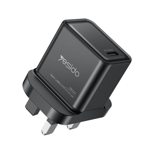 Yesido YC82 PD 30W USB-C/Type-C Interface GaN Fast Charging Charger(UK Plug) - USB Charger by Yesido | Online Shopping UK | buy2fix