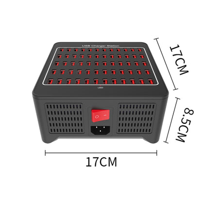 YFY-A78 300W 60 Ports USB Smart Charging Station(EU Plug) - Multifunction Charger by buy2fix | Online Shopping UK | buy2fix