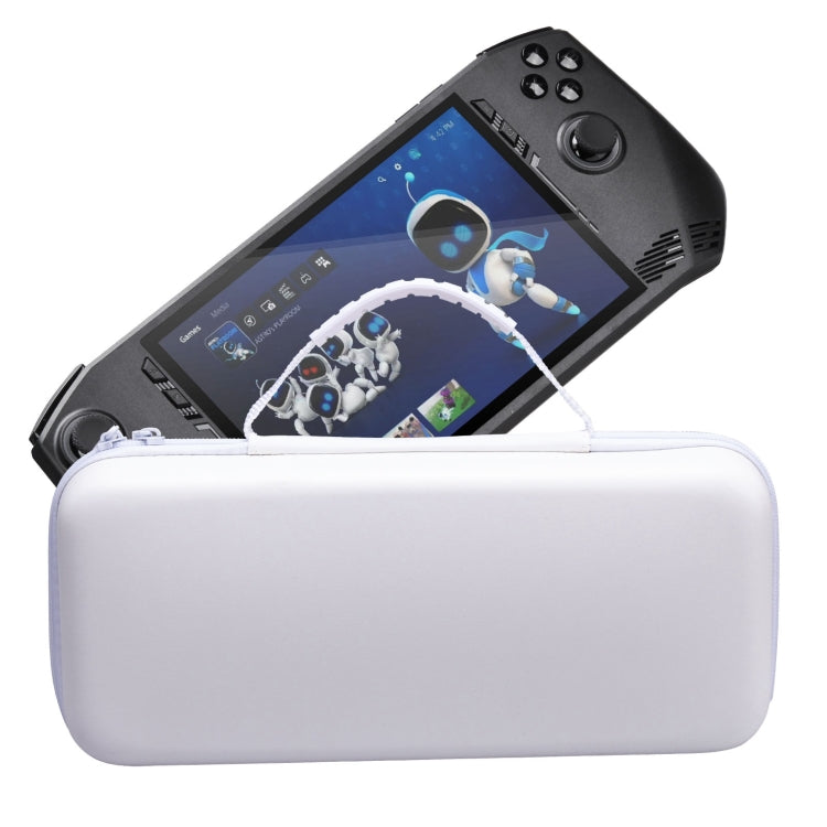 For MSI Claw EVA Portable Game Console Handheld Storage Bag(White) - Accessories by buy2fix | Online Shopping UK | buy2fix