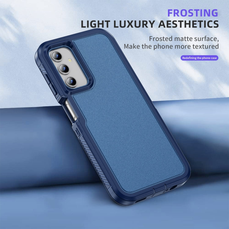 For Samsung Galaxy A15 5G / 4G Guard Life Waterproof Frosted Phone Case(Royal Blue) - Galaxy Phone Cases by buy2fix | Online Shopping UK | buy2fix