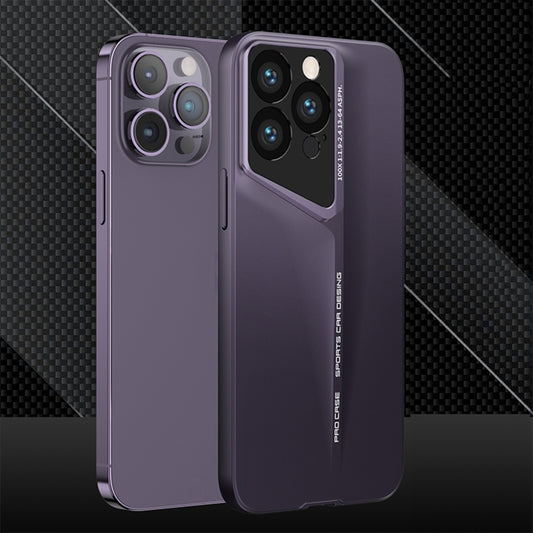 For iPhone 15 Pro GKK Blade Ultra-thin Full Coverage Phone Case(Purple) - iPhone 15 Pro Cases by GKK | Online Shopping UK | buy2fix