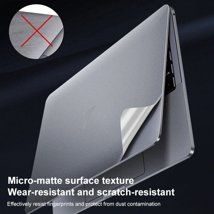 For MacBook Air 13.6 inch A2681 2022 ZGA 5 in 1 Laptop All-round Protective Film(Silver) - Skin Sticker by ZGA | Online Shopping UK | buy2fix