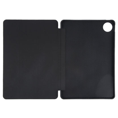 For Huawei MatePad Pro 11 2022/2024 Tri-fold Silicone Leather Tablet Case(Black) - Huawei by buy2fix | Online Shopping UK | buy2fix