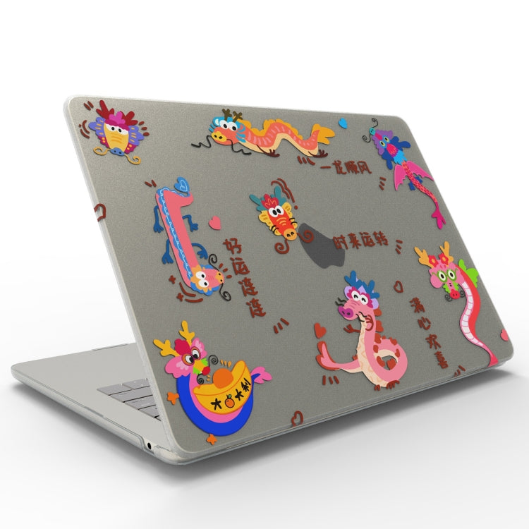 For MacBook Pro 13.3 Retina A1425 / A1502 UV Printed Pattern Laptop Frosted Protective Case(DDC-1683) - MacBook Cases by buy2fix | Online Shopping UK | buy2fix