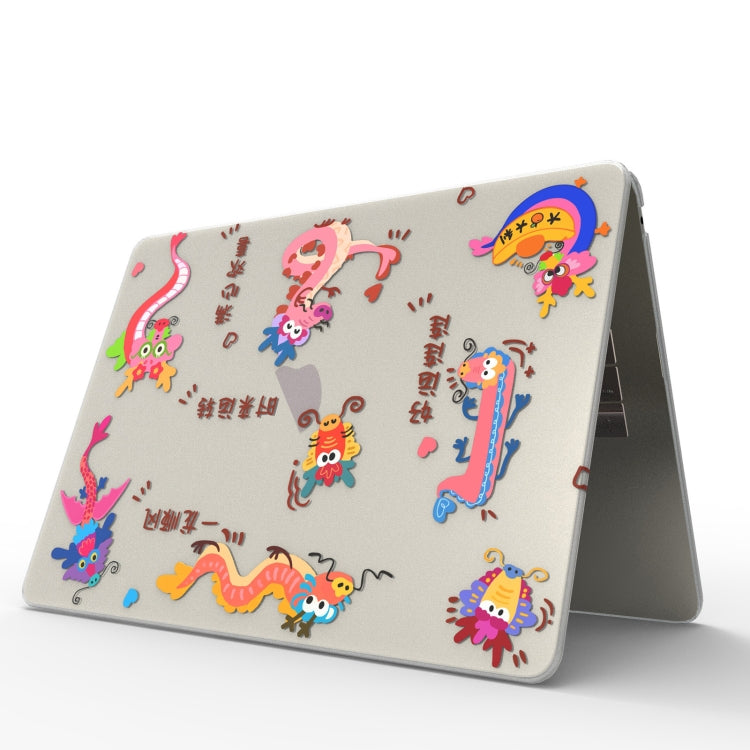 For MacBook Pro 13.3 A2338/A2251/A2289/A2159 UV Printed Pattern Laptop Frosted Protective Case(DDC-1683) - MacBook Pro Cases by buy2fix | Online Shopping UK | buy2fix