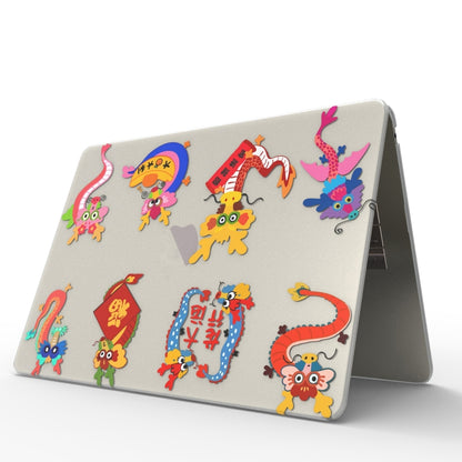 For MacBook Pro 16 A2141 UV Printed Pattern Laptop Frosted Protective Case(DDC-1677) - MacBook Pro Cases by buy2fix | Online Shopping UK | buy2fix