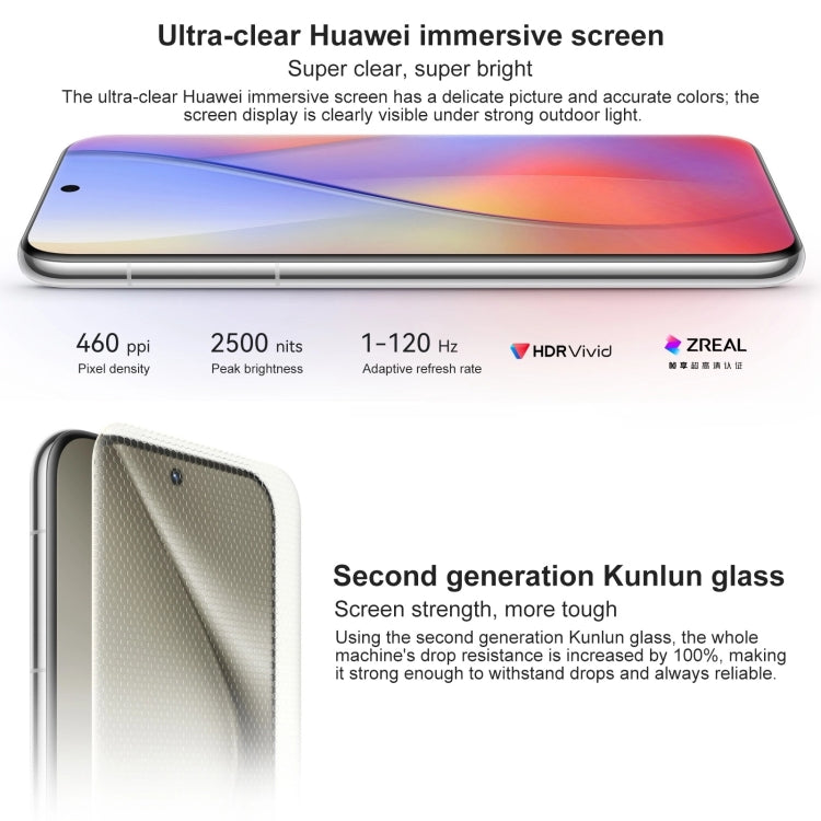 HUAWEI Pura 70 Pro, 12GB+1TB, Screen Fingerprint Identification, 6.8 inch HarmonyOS 4.2 Kirin 9010 Octa Core up to 2.3GHz, NFC, OTG, Not Support Google Play(Black) - Huawei Mate & P by Huawei | Online Shopping UK | buy2fix