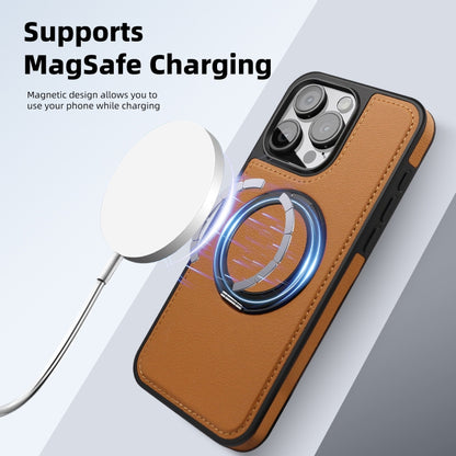 For iPhone 14 Yashi 360 Degree Rotating MagSafe Bracket Phone Case(Blue) - iPhone 14 Cases by buy2fix | Online Shopping UK | buy2fix