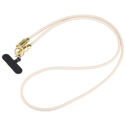 Type-C to Type-C Braid Data Cable Phone Anti-lost Crossbody Lanyard, Length: 1.2m(Khaki) - USB-C & Type-C Cable by buy2fix | Online Shopping UK | buy2fix