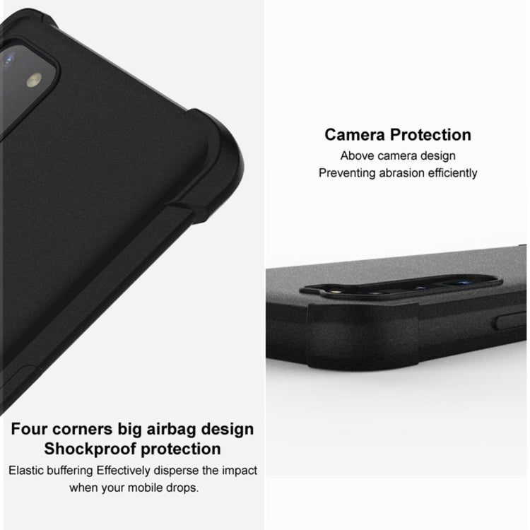 For Huawei nova 12i / Enjoy 70 Pro imak Shockproof Airbag TPU Phone Case(Matte Red) - Huawei Cases by imak | Online Shopping UK | buy2fix