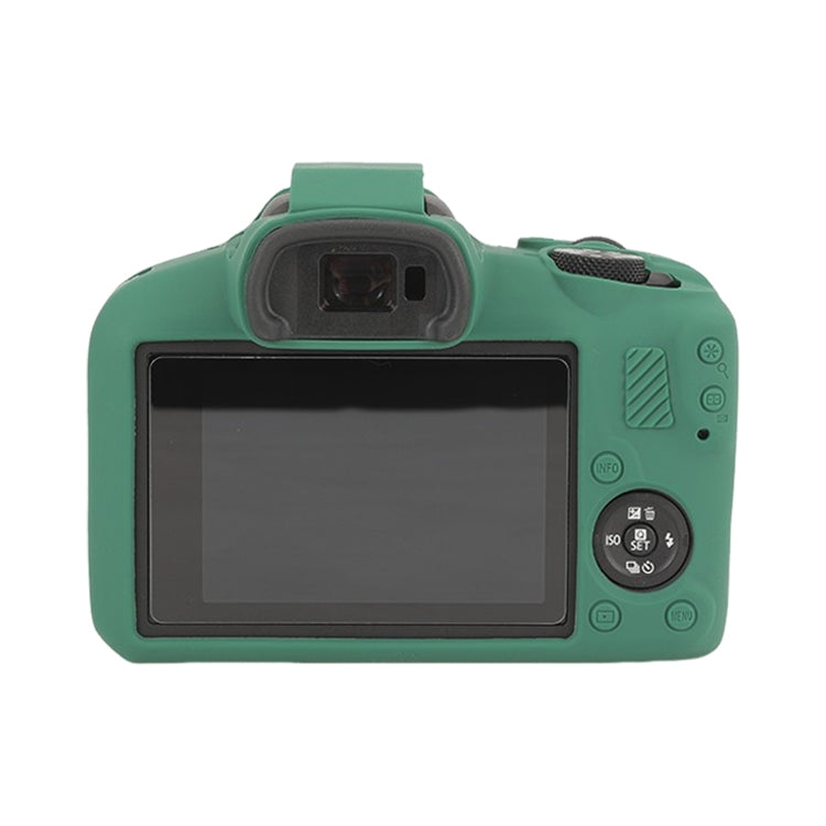 For Canon EOS R100 Glossy Soft Silicone Protective Case(Green) - Protective Case by buy2fix | Online Shopping UK | buy2fix