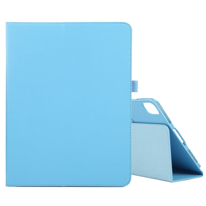 For iPad Air 11 2024 Litchi Texture Solid Color Leather Tablet Case(Sky Blue) - iPad Air 11 2024 Cases by buy2fix | Online Shopping UK | buy2fix