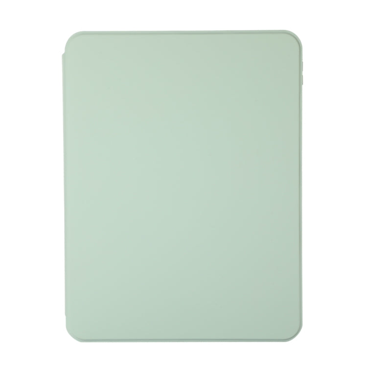 For iPad Pro 13 2024 2 in 1 Acrylic Split Rotating Leather Tablet Case(Matcha Green) - iPad Pro 13 2024 Cases by buy2fix | Online Shopping UK | buy2fix