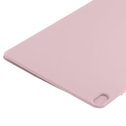 For iPad Air 11 2024 Double-sided Clip Fixed Buckle Magnetic PU Leather Smart Tablet Case(Rose Gold) - iPad Air 11 2024 Cases by buy2fix | Online Shopping UK | buy2fix