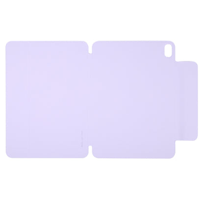 For iPad Air 11 2024 Y-Shape Double-sided Clip Magnetic Smart Tablet Case(Purple) - iPad Air 11 2024 Cases by buy2fix | Online Shopping UK | buy2fix