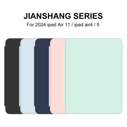 For iPad Air 11 2024 / Air 2022 10.9 Mutural Jianshang Series Smart Leather Tablet Case(Mint Green) - iPad Air 11 2024 Cases by Mutural | Online Shopping UK | buy2fix