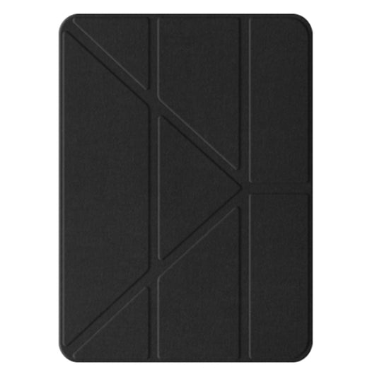 For iPad Air 11 2024 / Air 2022 10.9 Mutural Multi-fold Smart Leather Tablet Case(Black) - iPad Air 11 2024 Cases by Mutural | Online Shopping UK | buy2fix