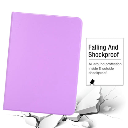 For iPad Pro 13 2024 Stretch Voltage Plain Leather Smart Tablet Case(Purple) - iPad Pro 13 2024 Cases by buy2fix | Online Shopping UK | buy2fix