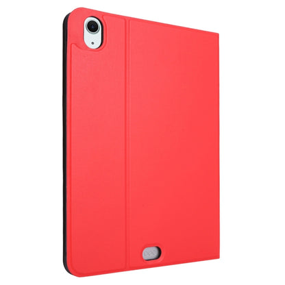 For iPad Air 11 2024 Stretch Voltage Plain Leather Smart Tablet Case(Red) - iPad Air 11 2024 Cases by buy2fix | Online Shopping UK | buy2fix