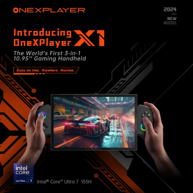 ONE-NETBOOK OneXPlayer X1 10.95 inch Handheld Game Console, 32GB+2TB, Windows 11 Intel Core Ultra 7 155H(Black) - Pocket Console by ONE-NETBOOK | Online Shopping UK | buy2fix