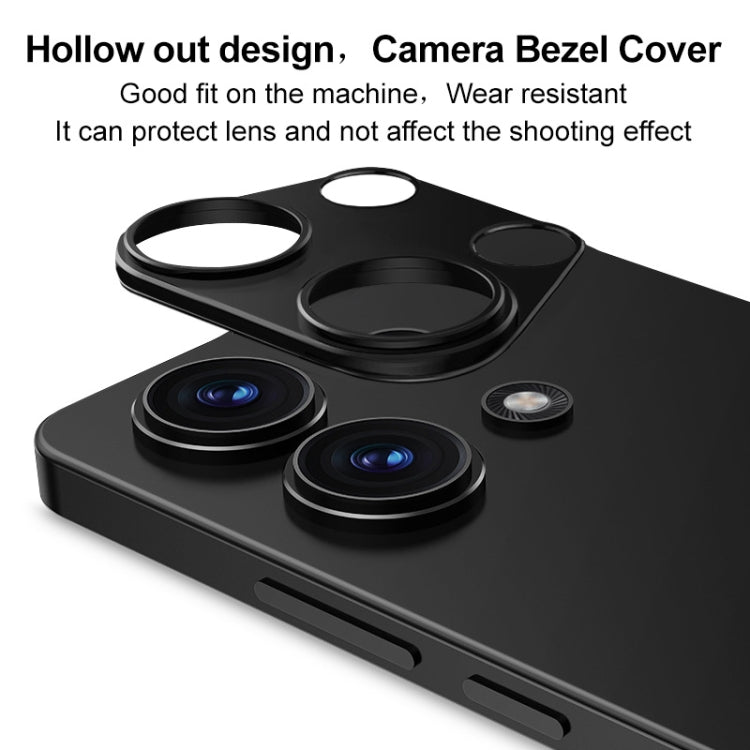 For Xiaomi Redmi Note 13 Pro 4G Global IMAK Metal Camera Lens Protector Cover - For Xiaomi by imak | Online Shopping UK | buy2fix