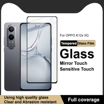 For OPPO K12x 5G imak 9H Surface Hardness Full Screen Tempered Glass Film Pro+ Series - OPPO Tempered Glass by imak | Online Shopping UK | buy2fix