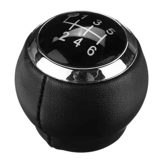 For Toyota Corolla 2007-2013 Car Gear Lever Hand Ball Leather Gear Shift Knob, Style:6 Speed - Shift Knob by buy2fix | Online Shopping UK | buy2fix