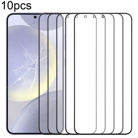 For Samsung Galaxy S24+ SM-S926B 10pcs Front Screen Outer Glass Lens with OCA Optically Clear Adhesive - Outer Glass Lens by buy2fix | Online Shopping UK | buy2fix