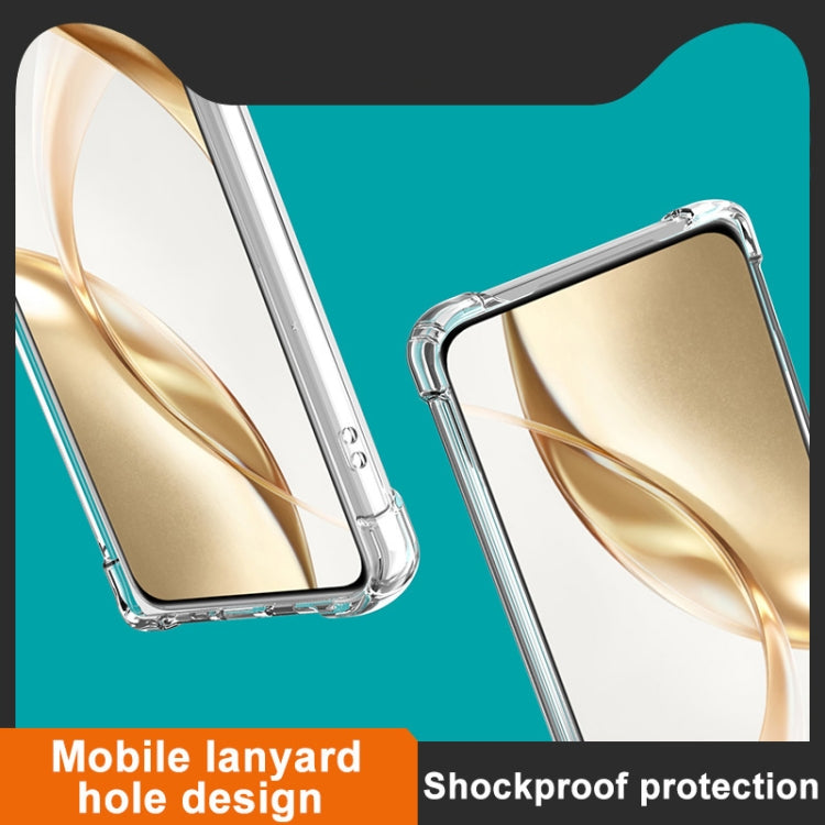 For Motorola Edge 50 Fusion IMAK Space Shield PC + TPU Airbag Shockproof Phone Case(Transparent) - Motorola Cases by imak | Online Shopping UK | buy2fix
