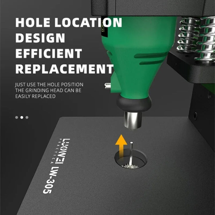 Luowei LW-305 Dual Axis Multifunctional Screen IC and Camera Outer Iron Ring Grinding Platform - Polishing Repair by buy2fix | Online Shopping UK | buy2fix