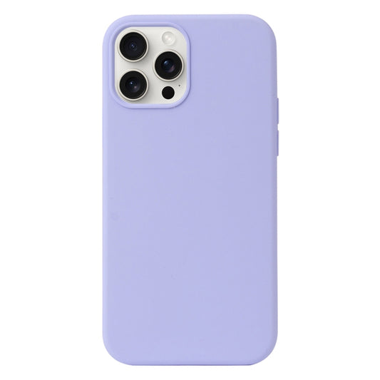 For iPhone 16 Pro Liquid Silicone Phone Case(Purple) - iPhone 16 Pro Cases by buy2fix | Online Shopping UK | buy2fix