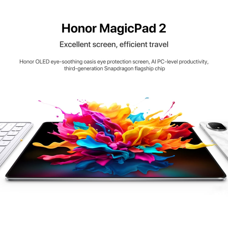 Honor MagicPad2 WiFi Tablet PC, 8GB+256GB, 12.3 inch MagicOS 8.0.1 Qualcomm Snapdragon 8s Gen 3 Octa Core(Green) - Huawei by Huawei | Online Shopping UK | buy2fix