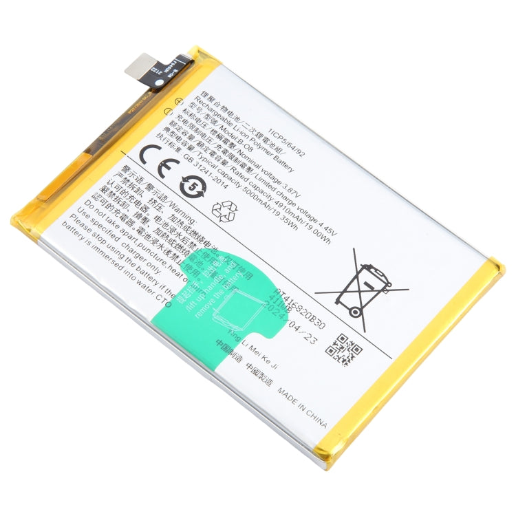 For vivo Y52s t1 V2054A B-O8 5000mAh Li-Polymer Battery Replacement - Others by buy2fix | Online Shopping UK | buy2fix