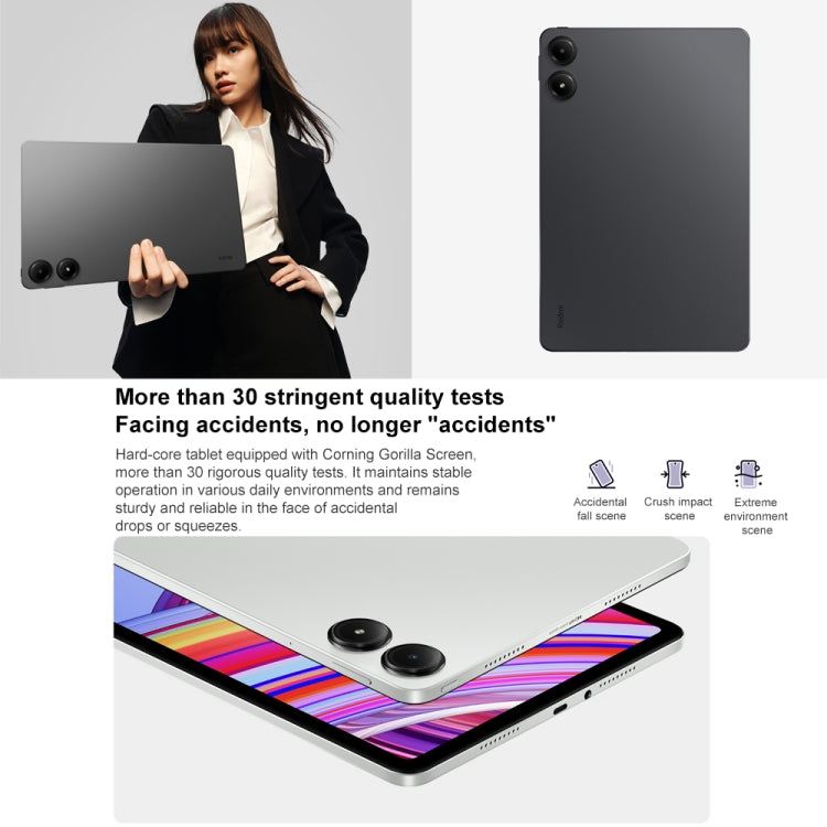 Xiaomi Redmi Pad Pro 12.1 inch Tablet PC Global, 8GB+256GB, HyperOS Qualcomm Snapdragon 7s Gen2 Octa Core, 10000mAh Battery(Black) - Other by Xiaomi | Online Shopping UK | buy2fix