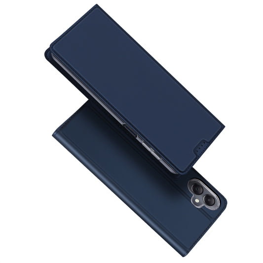 For Samsung Galaxy A06 4G DUX DUCIS Skin Pro Series Flip Leather Phone Case(Blue) - Galaxy Phone Cases by DUX DUCIS | Online Shopping UK | buy2fix