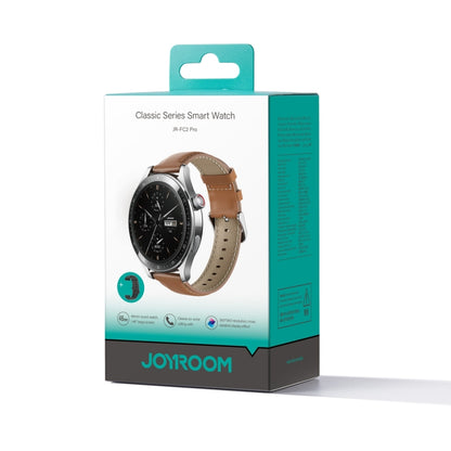 JOYROOM JR-FC2 Pro Classic Series Smart Watch, 1.46 inch Screen, Support BT Call / Heart Rate / Blood Oxygen(Moonlight Silver) - Smart Watches by JOYROOM | Online Shopping UK | buy2fix