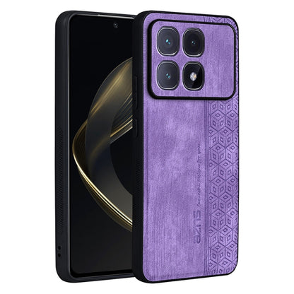 For Redmi K70 Ultra AZNS 3D Embossed Skin Feel Phone Case(Purple) - Xiaomi Cases by AZNS | Online Shopping UK | buy2fix