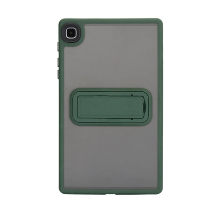 For Samsung Galaxy Tab A7 Lite Skin Feel Holder PC Hybrid TPU Tablet Case(Dark Green) - Tab A7 Lite T220 / T225 by buy2fix | Online Shopping UK | buy2fix