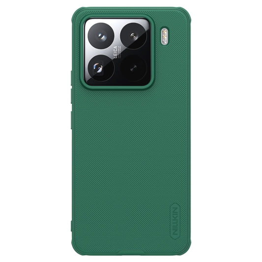 For Xiaomi 15 Pro NILLKIN Frosted Shield Pro PC + TPU Phone Case(Green) - 15 Pro Cases by NILLKIN | Online Shopping UK | buy2fix