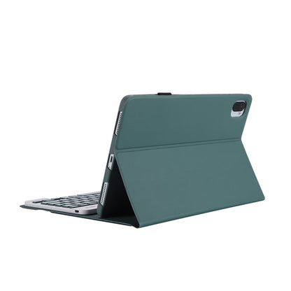 For Xiaomi Pad 7 / 7 Pro 11.2 inch A0N13 Ultra-thin Detachable Bluetooth Keyboard Leather Tablet Case(Dark Green) - Others Keyboard by buy2fix | Online Shopping UK | buy2fix