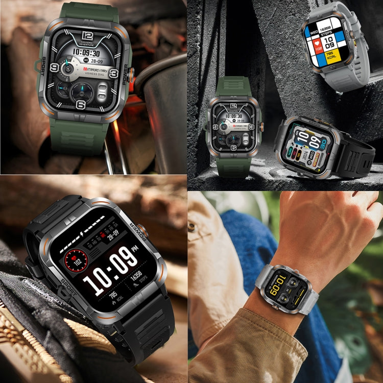 ZW69 1.97 inch AMOLED Outdoor Sports BT Call Smart Watch, Blood Oxygen / Heart Rate / Remote Photography / Sleep monitoring(Black) - Smart Wristbands by buy2fix | Online Shopping UK | buy2fix