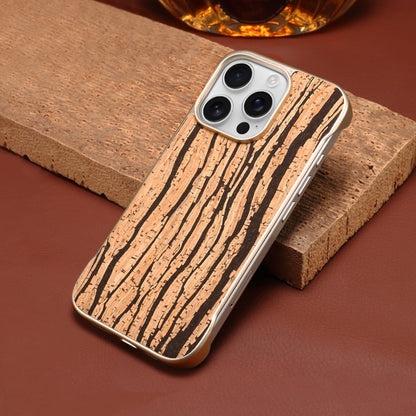 For iPhone 16 Denior A18 WoodenPaint MagSafe Phone Case(Tree Pattern) - iPhone 16 Cases by Denior | Online Shopping UK | buy2fix