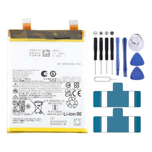 For Motorola Moto X40 XT2301-5 PF46 4600mAh Battery Replacement - For Motorola by buy2fix | Online Shopping UK | buy2fix