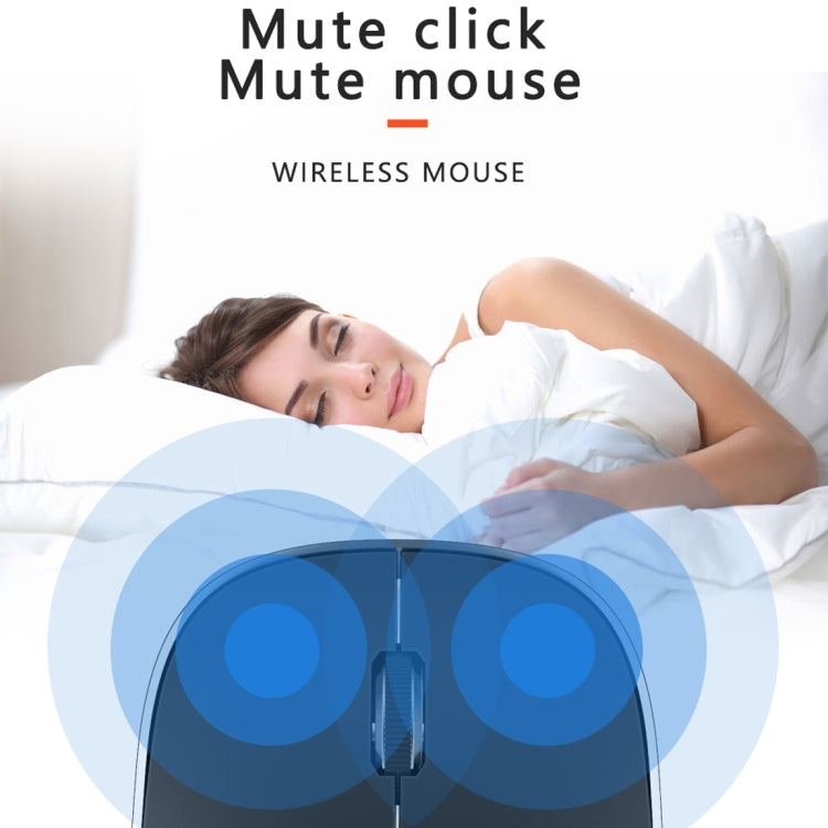 WIWU Wimic Lite WM101 2.4G Simple Office Home Rechargeable Mute Wireless Mouse(Black) - Wireless Mice by WIWU | Online Shopping UK | buy2fix