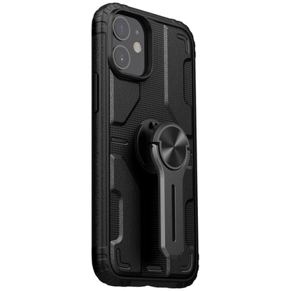 For iPhone 12 mini NILLKIN PC + TPU Medley Case with Removable Stand (Black) - iPhone 12 mini Cases by NILLKIN | Online Shopping UK | buy2fix