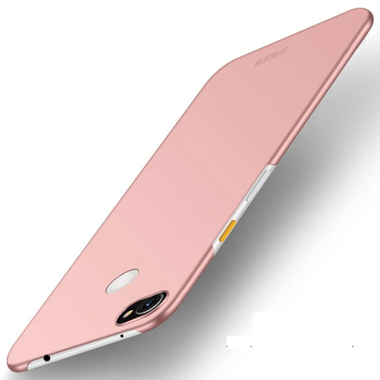 MOFI Frosted PC Ultra-thin Hard Case for Google Pixel 3A XL(Rose Gold) - Google Cases by MOFI | Online Shopping UK | buy2fix