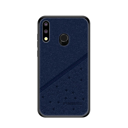 PINWUYO Full Coverage Waterproof Shockproof PC+TPU+PU Case for Huawei P30 Lite (Blue) - Huawei Cases by PINWUYO | Online Shopping UK | buy2fix