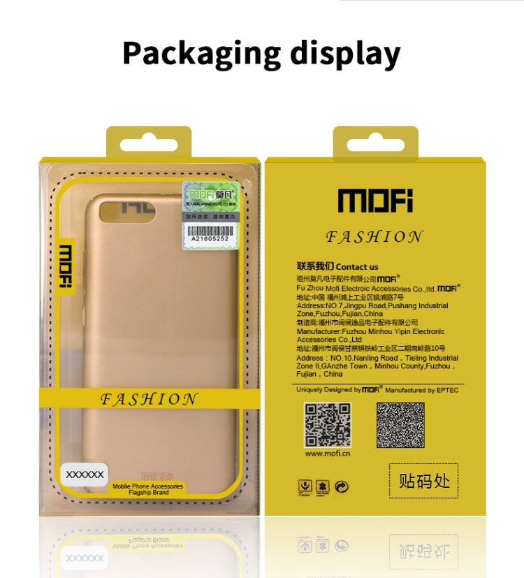 MOFI Frosted PC Ultra-thin Hard Case for Huawei Honor 20 Pro(Black) - Honor Cases by MOFI | Online Shopping UK | buy2fix